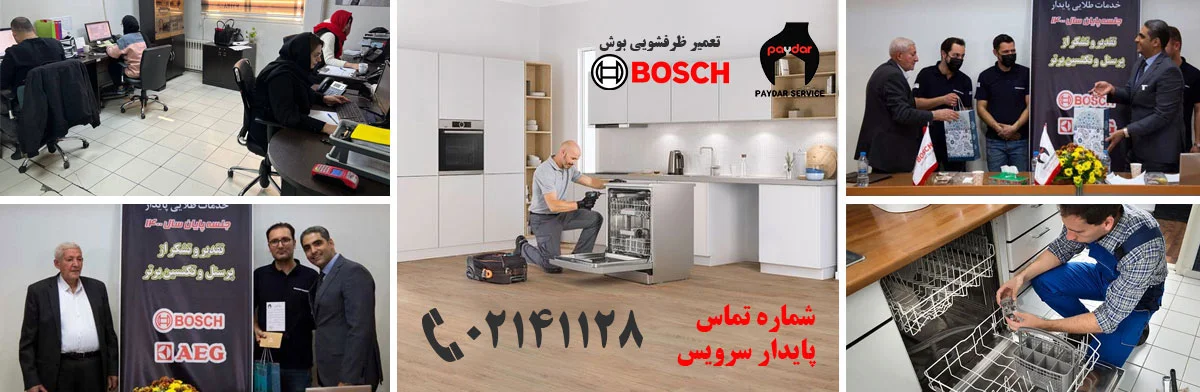 خدمات تعمیر ظرفشویی بوش در تهران توسط پایدار سرویس